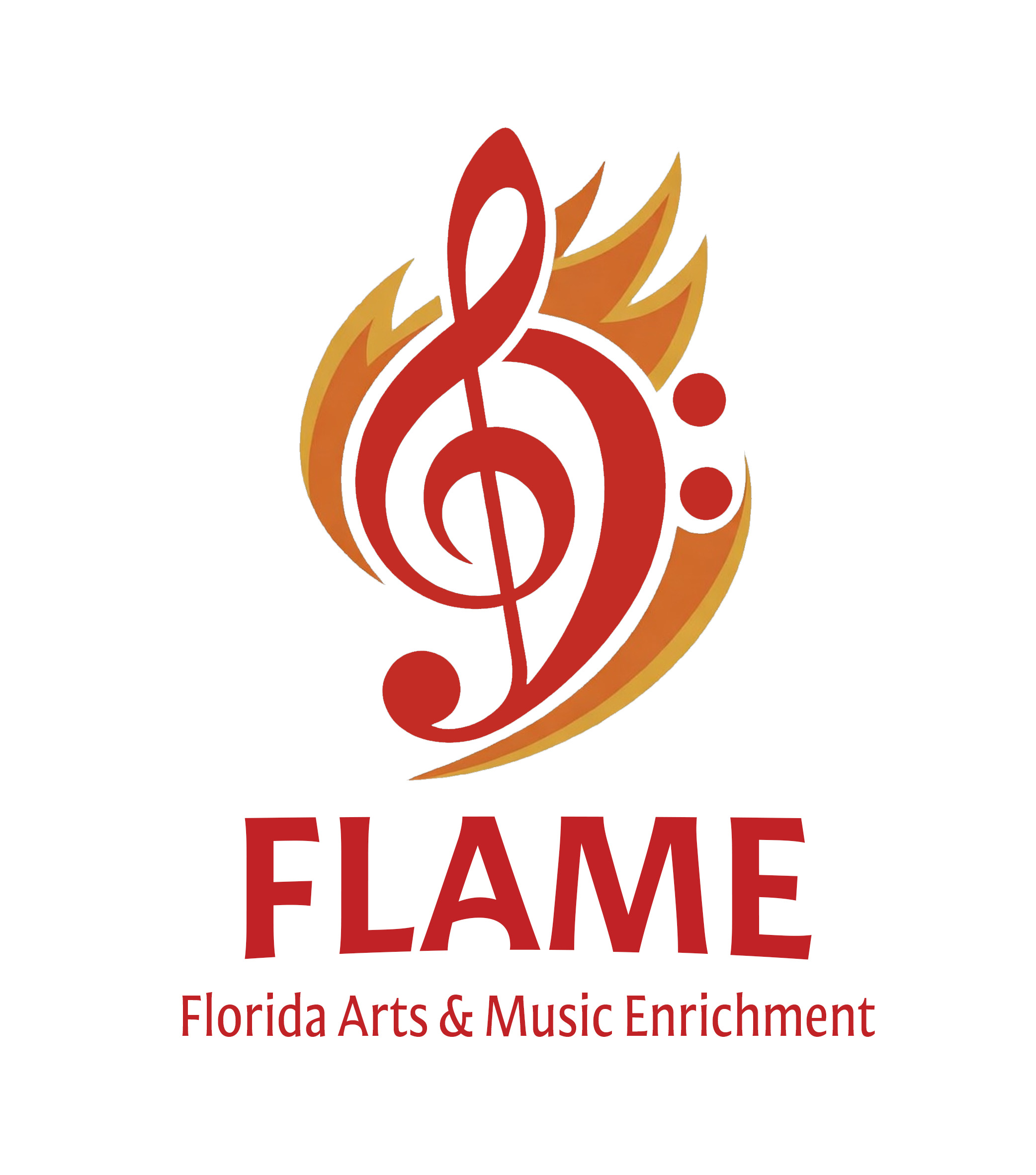 FLAME | Florida Arts & Music Enrichment Logo