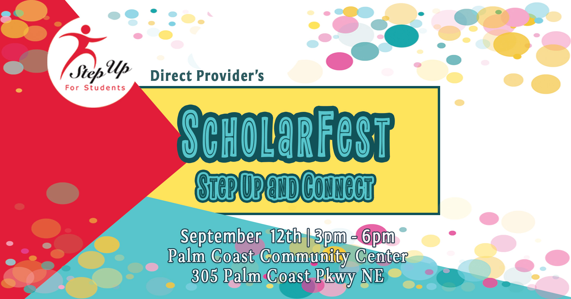 Students and families exploring local Direct Providers at the 2nd Annual Step Up for Students Scholarfest